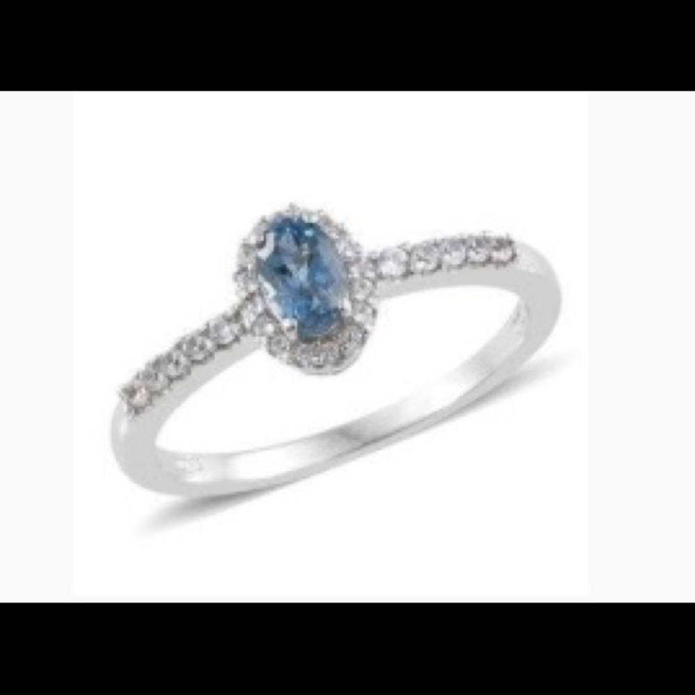 Aquamarine ring